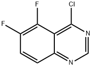 Quinazoline, 4-chloro-5,6-difluoro- Structural