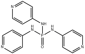 Phosphoric triamide, N,N',N''-tri-4-pyridinyl- Structural