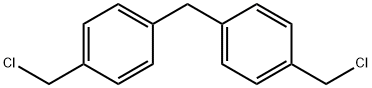 Benzene, 1,1'-methylenebis[4-(chloromethyl)- Structural