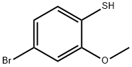 Benzenethiol, 4-bromo-2-methoxy- Structural