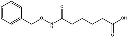 Hexanoic acid, 6-oxo-6-[(phenylmethoxy)amino]- Structural