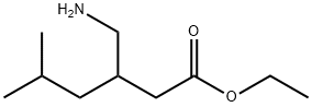 Hexanoic acid, 3-(aminomethyl)-5-methyl-, ethyl ester Structural