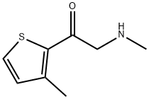 Ethanone, 2-(methylamino)-1-(3-methyl-2-thienyl)- Structural