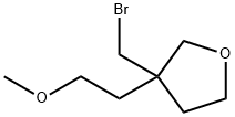 Furan, 3-(bromomethyl)tetrahydro-3-(2-methoxyethyl)- Structural