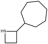 Azetidine, 2-cycloheptyl- Structural