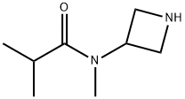 Propanamide, N-3-azetidinyl-N,2-dimethyl- Structural