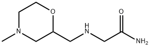 Acetamide, 2-[[(4-methyl-2-morpholinyl)methyl]amino]- Structural