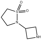 Isothiazolidine, 2-(3-azetidinyl)-, 1,1-dioxide Structural