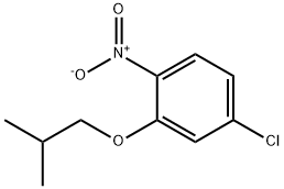 Benzene, 4-chloro-2-(2-methylpropoxy)-1-nitro- Structural