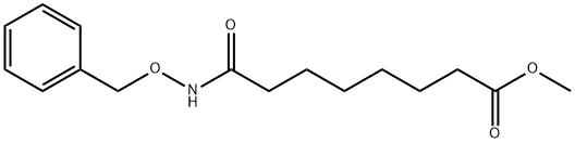 Octanoic acid, 8-oxo-8-[(phenylmethoxy)amino]-, methyl ester Structural