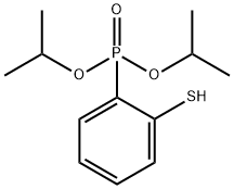 Phosphonic acid, P-(2-mercaptophenyl)-, bis(1-methylethyl) ester Structural