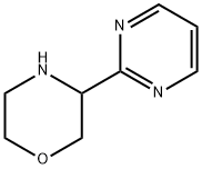 Morpholine, 3-(2-pyrimidinyl)- Structural