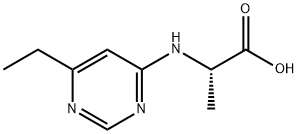 L-Alanine, N-(6-ethyl-4-pyrimidinyl)- Structural