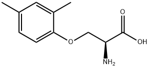 O-(2,4-Dimethylphenyl)-L-serine Structural