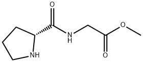 Glycine, D-prolyl-, methyl ester (9CI) Structural