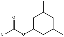 Carbonochloridic acid, 3,5-dimethylcyclohexyl ester Structural