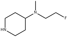 N-(2-fluoroethyl)-N-methylpiperidin-4-amine Structural