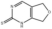 Furo[3,4-d]pyrimidine-2(1H)-thione, 5,7-dihydro- Structural