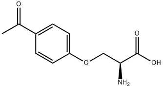O-(4-Acetylphenyl)-L-serine Structural