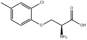 O-(2-Chloro-4-methylphenyl)-L-serine Structural