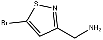 C-(5-Bromo-isothiazol-3-yl)-methylamine Structural