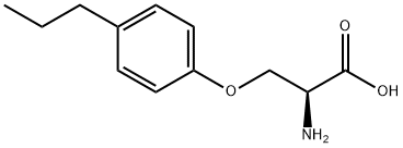 O-(4-Propylphenyl)-L-serine Structural