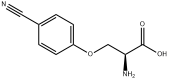O-(4-Cyanophenyl)-L-serine Structural