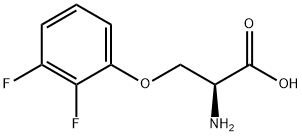 O-(2,3-Difluorophenyl)-L-serine Structural