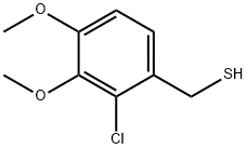 Benzenemethanethiol, 2-chloro-3,4-dimethoxy- Structural