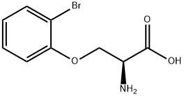 O-(2-Bromophenyl)-L-serine Structural