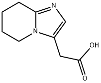 Imidazo[1,2-a]pyridine-3-acetic acid, 5,6,7,8-tetrahydro- Structural