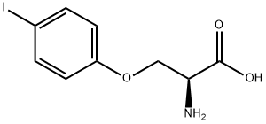 O-(4-Iodophenyl)-L-serine Structural