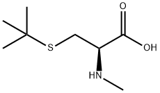 L-Cysteine, S-(1,1-dimethylethyl)-N-methyl- Structural