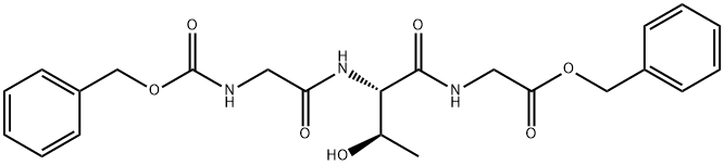 Glycine, N-[N-[N-[(phenylmethoxy)carbonyl]glycyl]threonyl]-, phenylmethyl ester (9CI) Structural