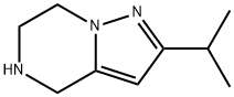 Pyrazolo[1,5-a]pyrazine, 4,5,6,7-tetrahydro-2-(1-methylethyl)- Structural