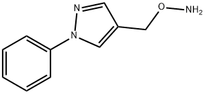 O-((1-Phenyl-1H-pyrazol-4-yl)methyl)hydroxylamine Structural