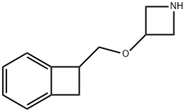 Azetidine, 3-(bicyclo[4.2.0]octa-1,3,5-trien-7-ylmethoxy)- Structural