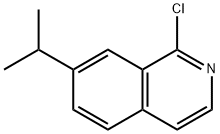 Isoquinoline, 1-chloro-7-(1-methylethyl)- Structural