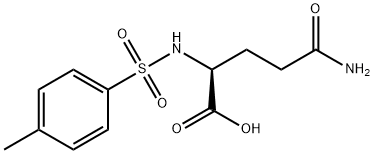 Glutamine, N2-[(4-methylphenyl)sulfonyl]- Structural