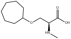 L-Serine, O-cycloheptyl-N-methyl- Structural