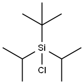 Silane, chloro(1,1-dimethylethyl)bis(1-methylethyl)- Structural