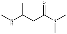 Butanamide, N,N-dimethyl-3-(methylamino)- Structural