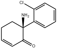 2-Cyclohexen-1-one, 6-amino-6-(2-chlorophenyl)-, (6S)-