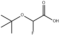 Acetic acid, 2-(1,1-dimethylethoxy)-2-fluoro- Structural