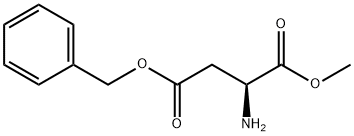 L-Aspartic acid, 1-methyl 4-(phenylmethyl) ester Structural