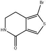 Thieno[3,4-c]pyridin-4(5H)-one, 1-bromo-6,7-dihydro- Structural
