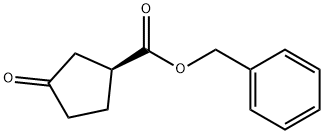 benzyl (S)-3-oxocyclopentane-1-carboxylate Structural