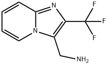 Imidazo[1,2-a]pyridine-3-methanamine, 2-(trifluoromethyl)- Structural