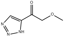 Ethanone, 2-methoxy-1-(1H-1,2,3-triazol-5-yl)- Structural