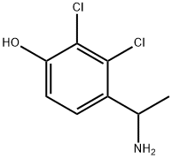 Phenol, 4-(1-aminoethyl)-2,3-dichloro- Structural